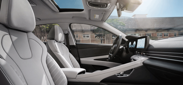 2022 Hyundai Elantra Hybrid Interior